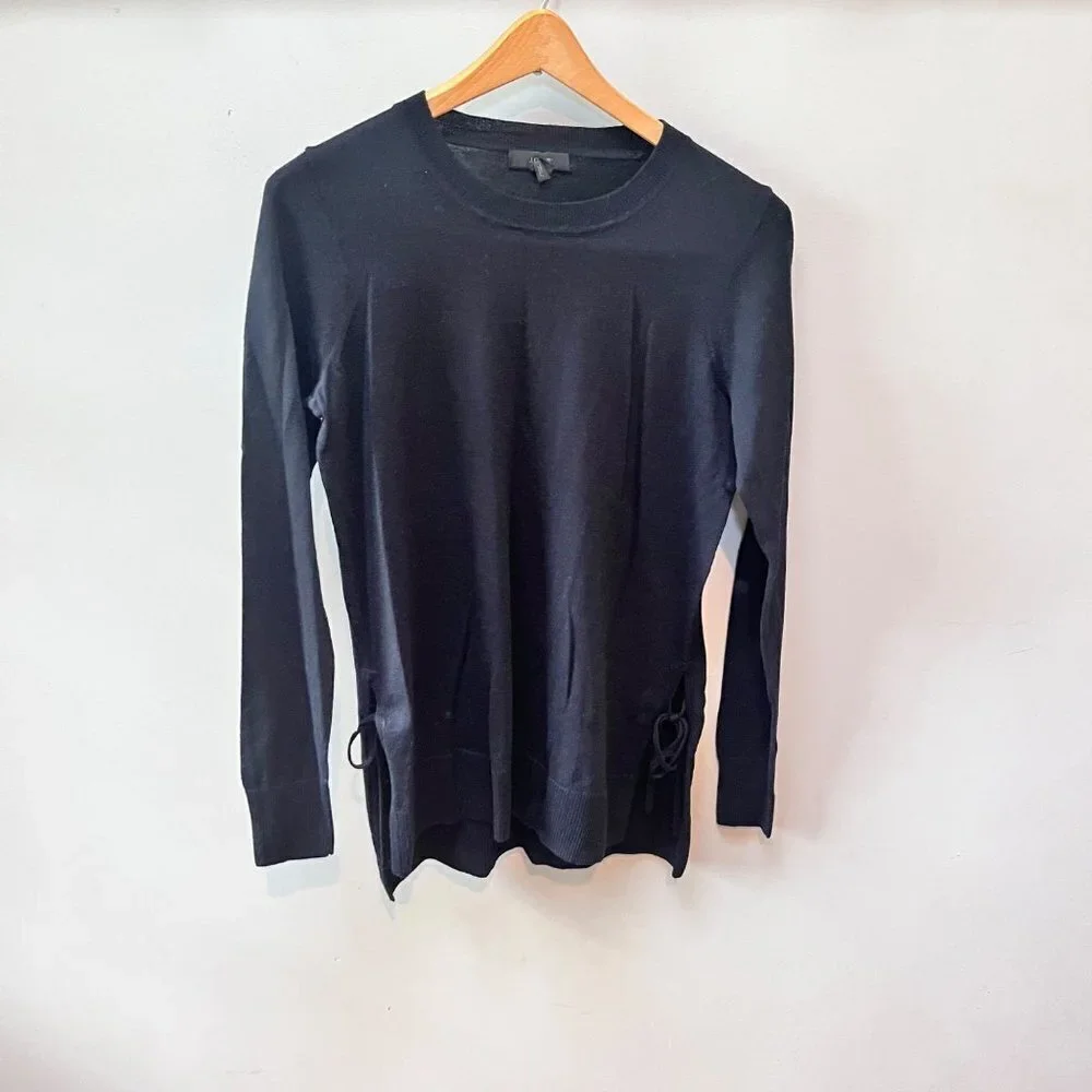 J. Crew Slide Slit 100% Merino Wool‎ Sweater- Size XS